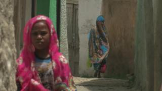 Harar street scene