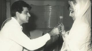 دلیپ کمار اور سائرہ بانو