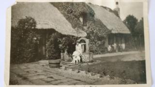 Postcard signed by Enid Blyton