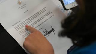 Donald Trump'ın mektubu