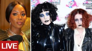 Naomi Campbell and Pale Waves