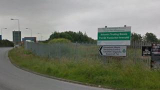 Atlantic Trading Estate sign