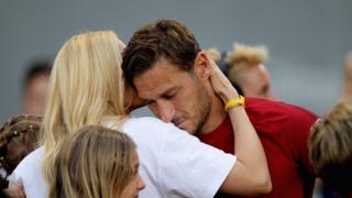 Francesco Totti a rejoint la Roma à l'âge de 12 ans.