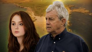 Caitlin Blackwood and Frazer Hines