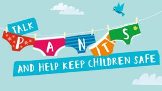 Talk pants NSPCC poster