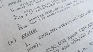 Detail of the MI6 'unofficial reserve'