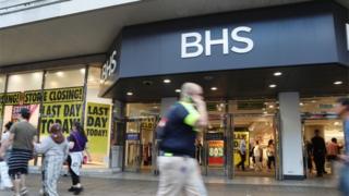 BHS store closing down