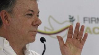 Prezida wa Colombia Juan Manuel Santos