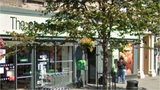 Defibrillator outside Co-op
