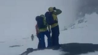 Lochaber MRT image of conditions on Ben Nevis