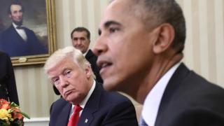 Trump na Obama