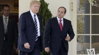 ترامب والسيسي