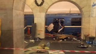 Станция "Технологический институт" после взрыва