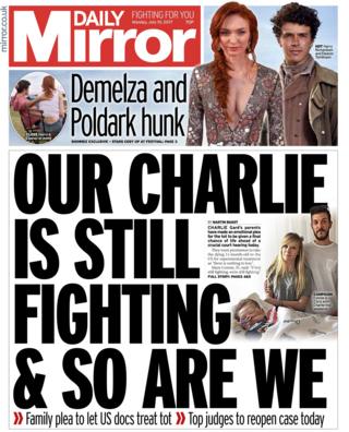 Mirror front page