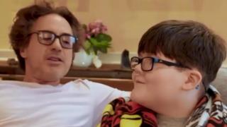 Robert Downey Jr and Aaron Hunter