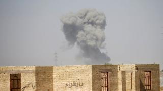 An explosion near Falluja, Iraq, 31 May