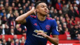جيسي لينغارد شارك في 29 مباراة لصالح مانشستر يونايتد خلال الموسم الحالي