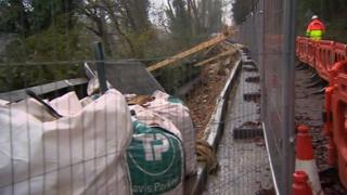 The landslip