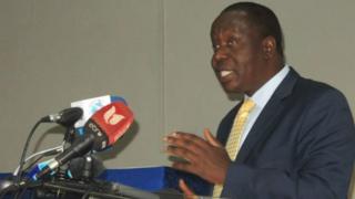 kaimu waziri wa usalama nchini Kenya Fred Matiangi