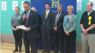 Results read out at South Northamptonshire