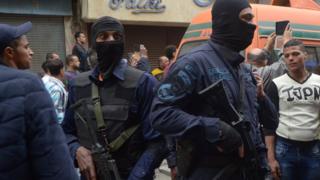полиция в Александрии