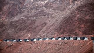 Workers will move millions of cubic metres of earth and rock as they build the dam