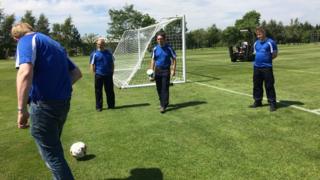 Four green-keeping students from Greenmount Agricultural College will play a role on the pitch at Wembly