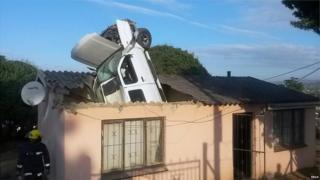 Car in home