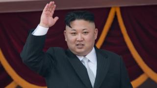 North Korean personality Kim Jong-un, 15 Apr 2017
