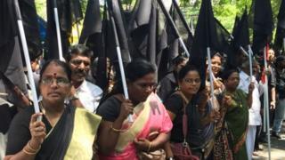 கறுப்புக்கொடி போராட்டம்