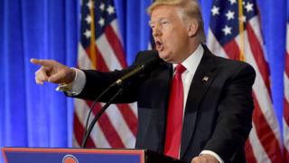 Дональд Трамп на пресс-конференции