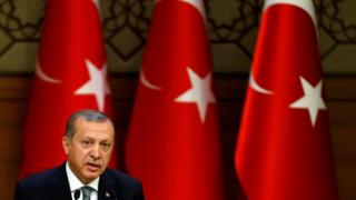 Perezida Erdogan yavugiye mu ngoro y'umukuru w'igihugu ku wa Gatanu