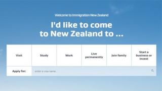Immigration New Zeland sitesi