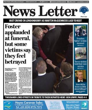 News Letter front page 24 March