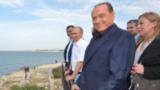 Берлусконі і Путін