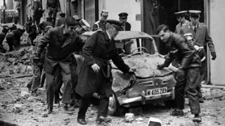 El ataque bomba que mató al Primer Ministro español Luis Carrero Blanco en diciembre de 1973.