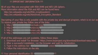 How Locky appears on screens