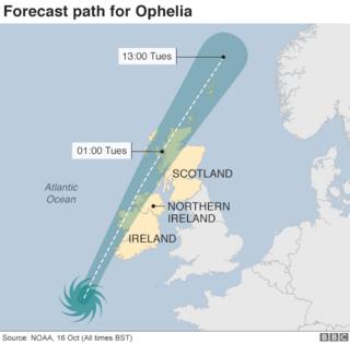 Thousands without power after Ophelia 8