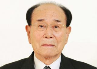 North Korean ceremonial head of narrate Kim Yong-nam (file image)