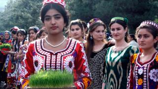 جشن نوروز در منطقه کولاب تاجیکستان