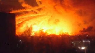 пожежа на військовому арсеналі на Харківщині