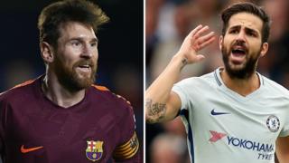 Fabregas & Messi