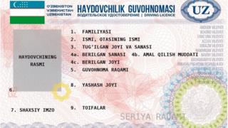 20 yilda uchinchi yangi haydovchilik guvohnomasi