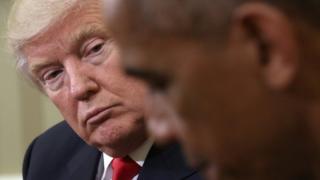 Трамп и Обама