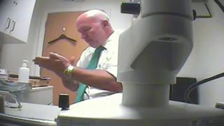 Undercover filming by the BBC