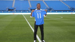L'ancien international ivoirien Didier Drogba a signé ce mercredi 12 avril avec le club de 2e division américaine des Phoenix Rising.