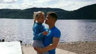 Scott White and his daughter Blainie