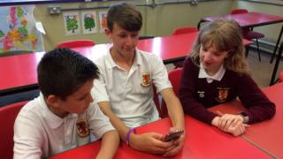 Ysgol y Preseli pupils