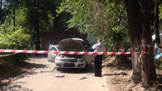 В Днепре взорвался автомобиль