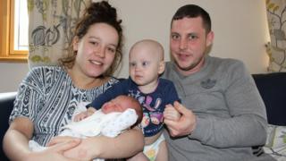 Lauren Doherty, Charlie, Gracie and Zak Greenwood